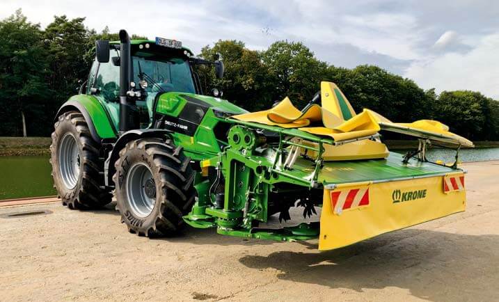 Čelná žacia lišta Krone Easy Cut F 400 CV Fold