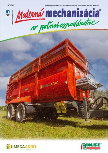 Moderná mechanizácia v poľnohospodárstve 10/2022