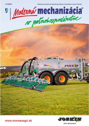 Moderná mechanizácia v poľnohospodárstve 11/2022