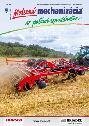 Moderná mechanizácia v poľnohospodárstve 3/2023