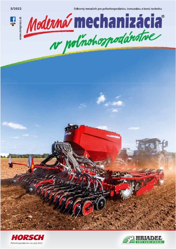 najnovšie číslo časopisu Moderná mechanizácia v poľnohospodárstve