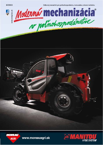 pripravované číslo časopisu Moderná mechanizácia v poľnohospodárstve