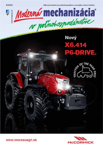 Moderná mechanizácia v poľnohospodárstve 6/2023