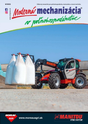 Moderná mechanizácia v poľnohospodárstve 6/2025