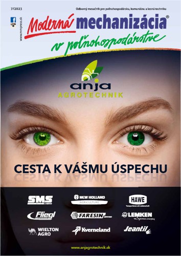 Moderná mechanizácia v poľnohospodárstve 7/2023